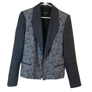 Laveer Floral Cotton Blazer Size 6